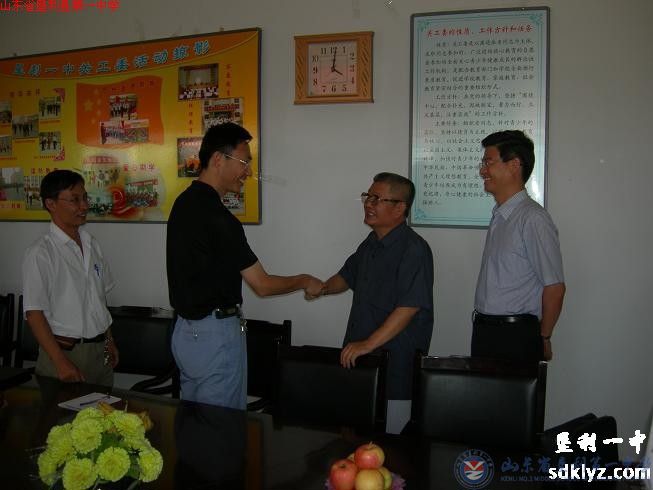 陈胜副市长教师节期间到我校调研